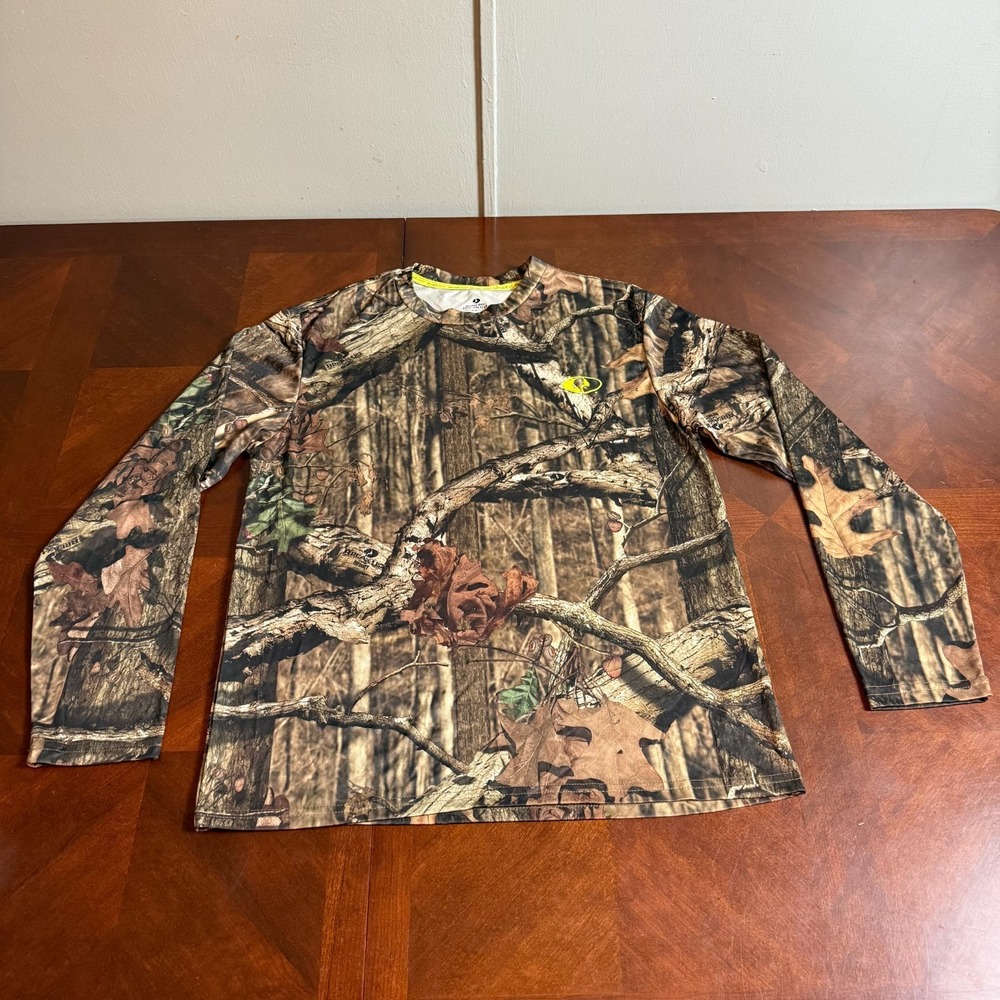 Infinity Woodland Camo Long Sleeve Hunting Performance Shirt‎ M